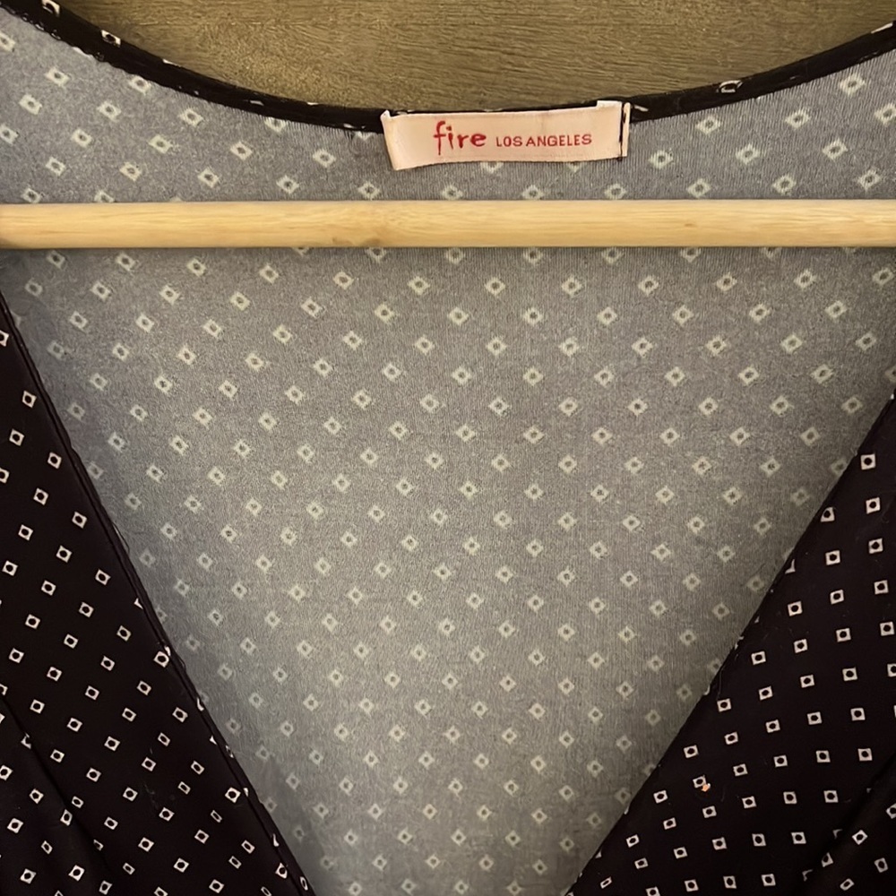 Fire Los Angeles Floral Dress Size L - Picture 5 of 13
